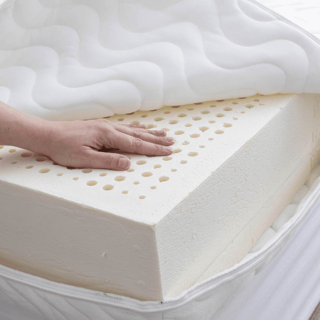 Pure natural latex core inside the Pure Support mattress